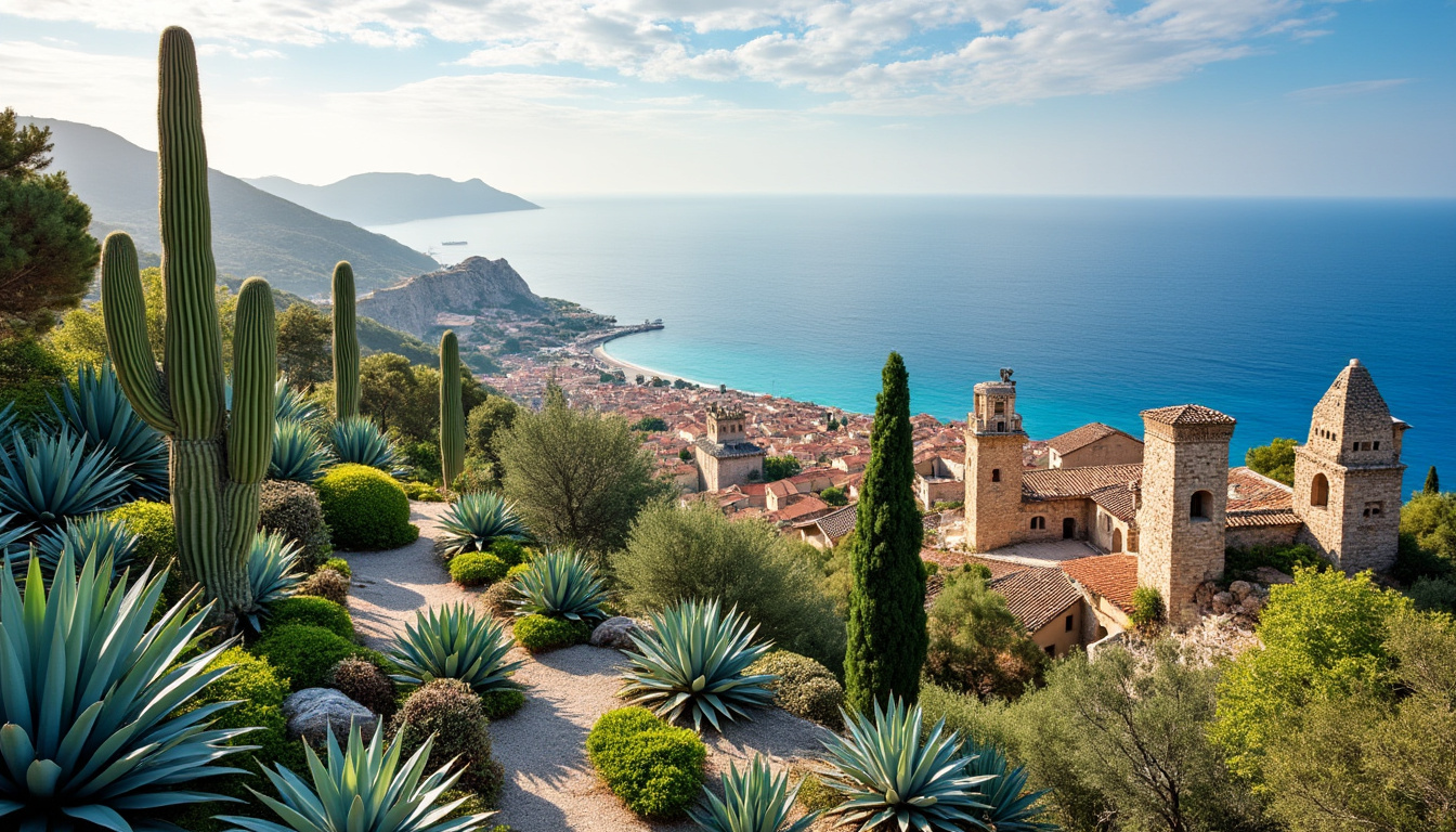 découvrez le jardin exotique d'èze : horaires d'ouverture, tarifs d'entrée et profitez d'un panorama exceptionnel sur la mer méditerranée.