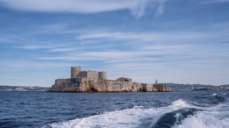 Château d'If à Marseille histoire, — vue du Château d'If à Marseille