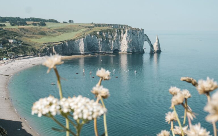 Jardins d'Étretat horaires, prix et — jardins d'Étretat vue des falaises fleurs