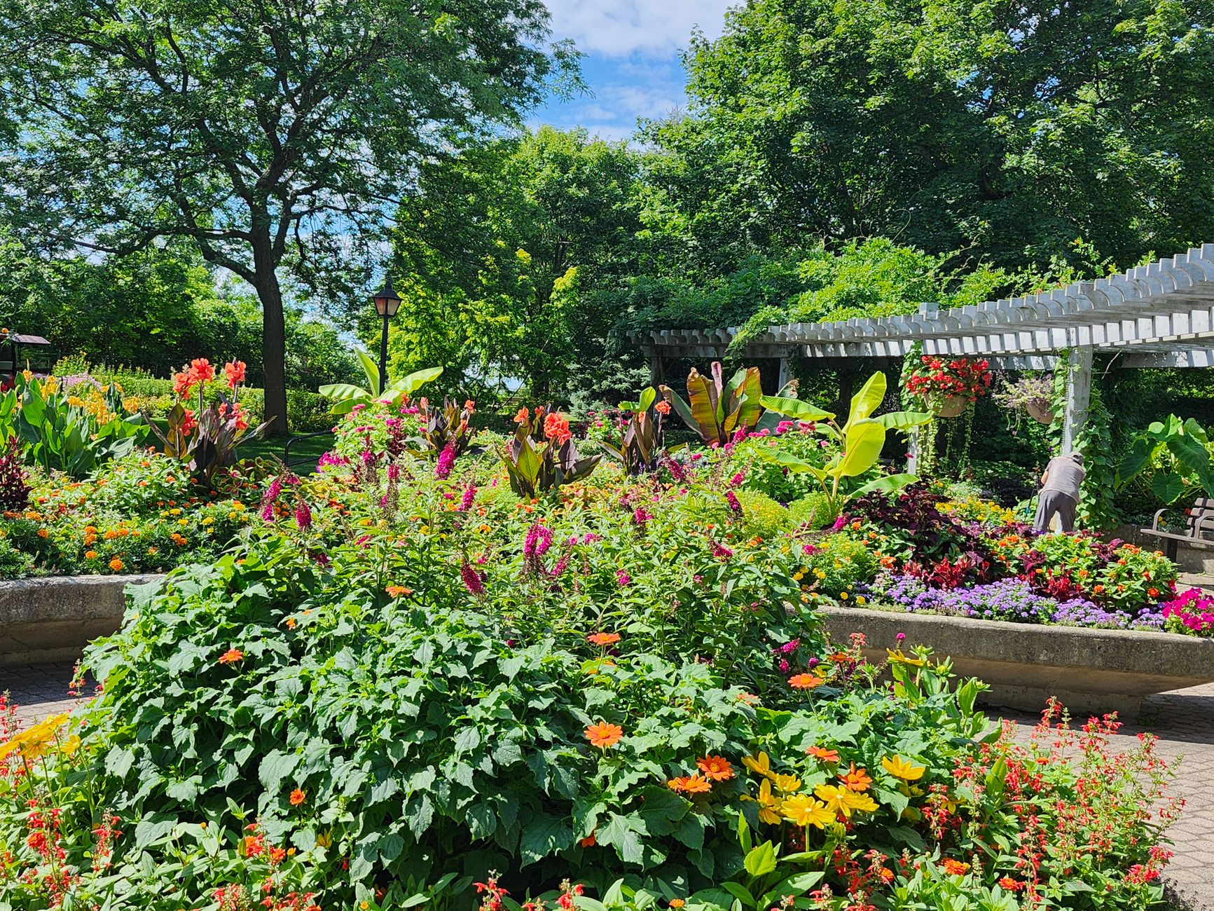 Comment repérer un jardin remarquable près de chez vous grâce aux cartes en ligne — jardin magnifique paysage fleurs