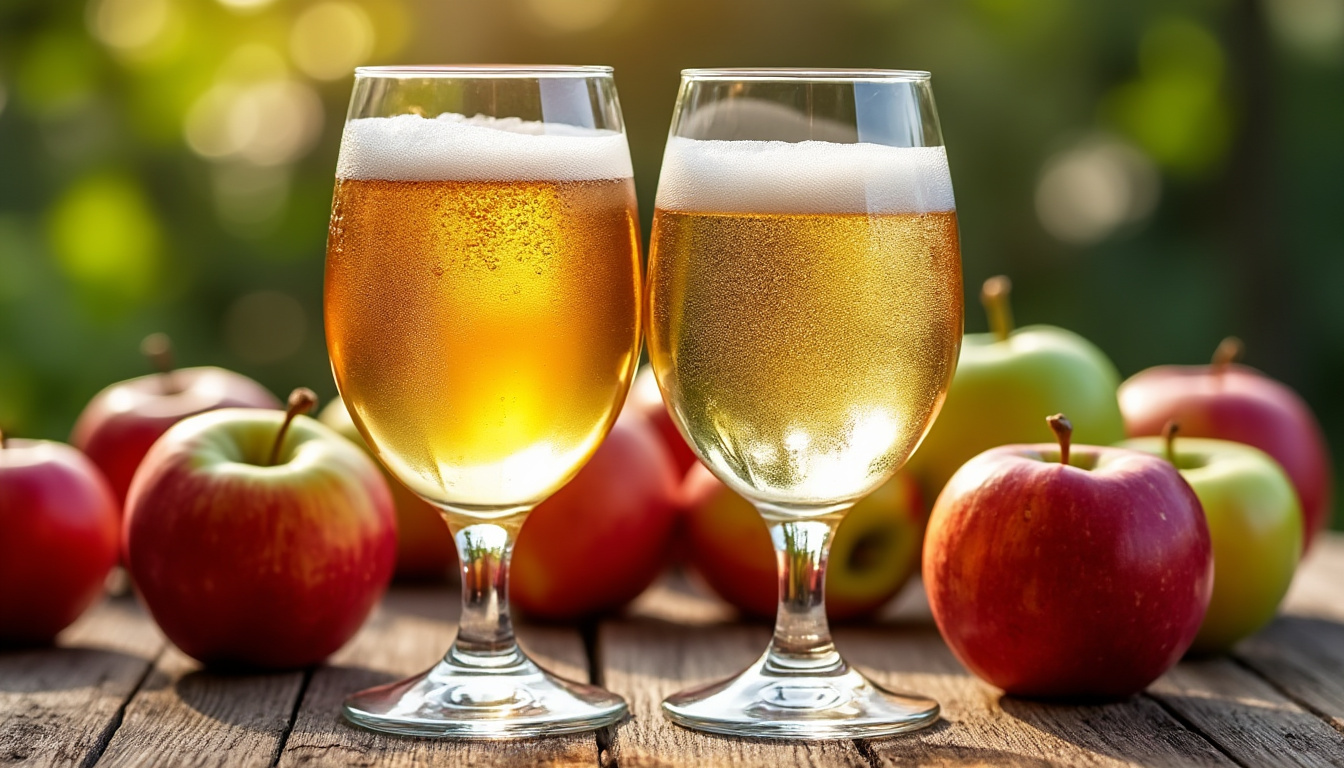 découvrez les différences entre le cidre doux et le cidre brut pour choisir celui qui correspond le mieux à vos goûts et occasions.