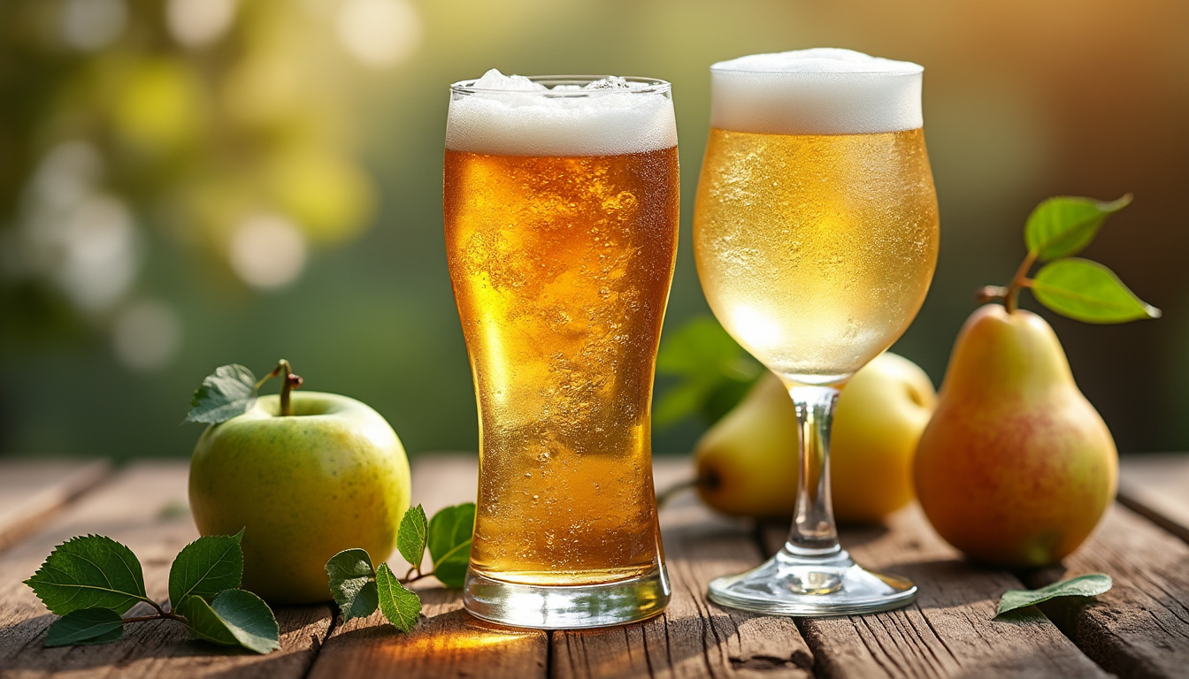 découvrez les différences entre le cidre et le poiré, leurs caractéristiques uniques, et obtenez des conseils pour choisir celui qui correspond le mieux à vos goûts.