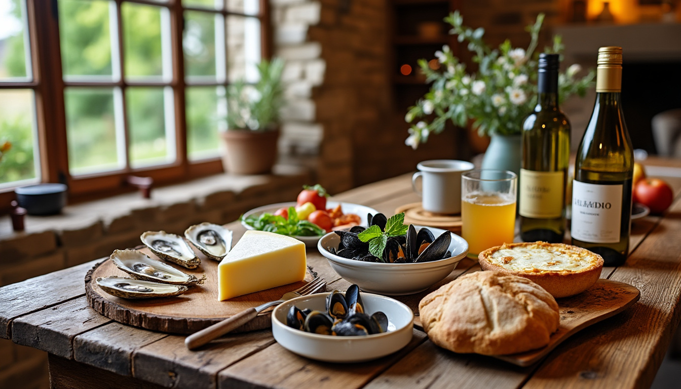 découvrez les plats traditionnels et les douceurs typiques de normandie, une région riche en saveurs et en produits du terroir à savourer sans modération.