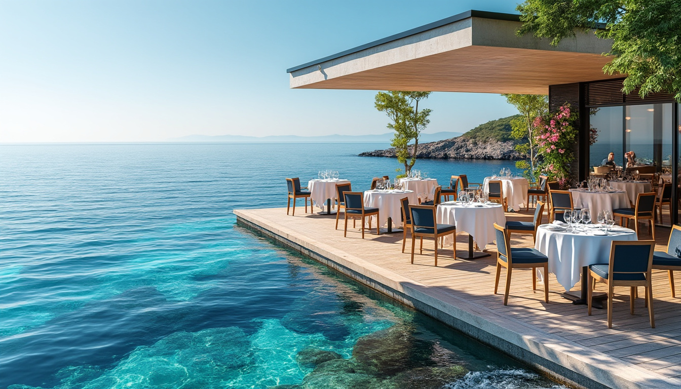 découvrez notre sélection de restaurants les pieds dans l'eau pour savourer des repas d'exception avec une vue imprenable sur la mer.