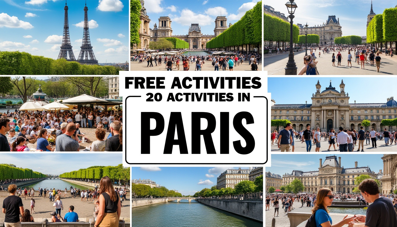 découvrez 20 activités gratuites à paris pour profiter de la ville sans dépenser un centime. musées, balades, événements culturels et plus encore vous attendent pour une visite économique et enrichissante.