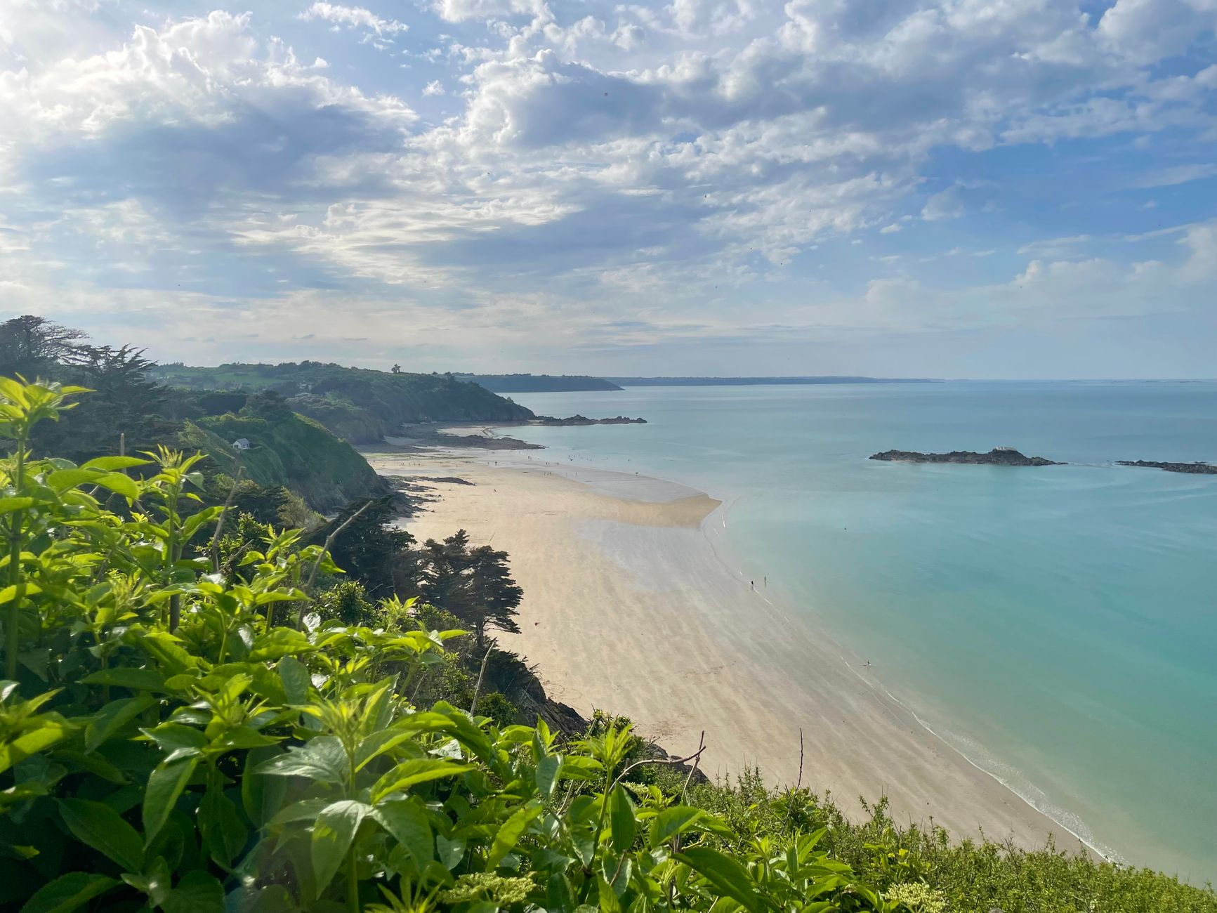 Où partir en vacances l'été — plage en Bretagne été